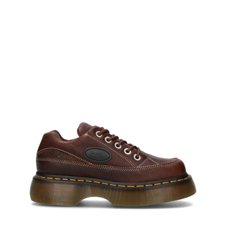 DR. MARTENS BUZZ 5I Stringata donna marrone in pelle