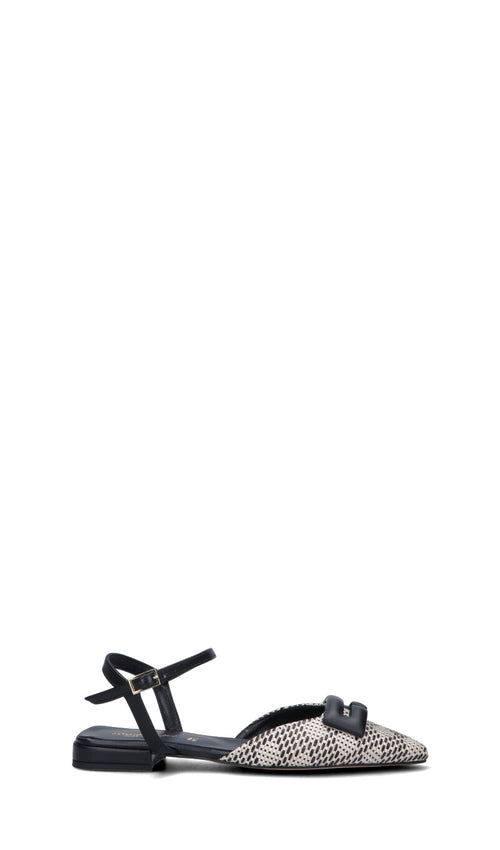 REBECCA VAN DIK Slingback donna nera