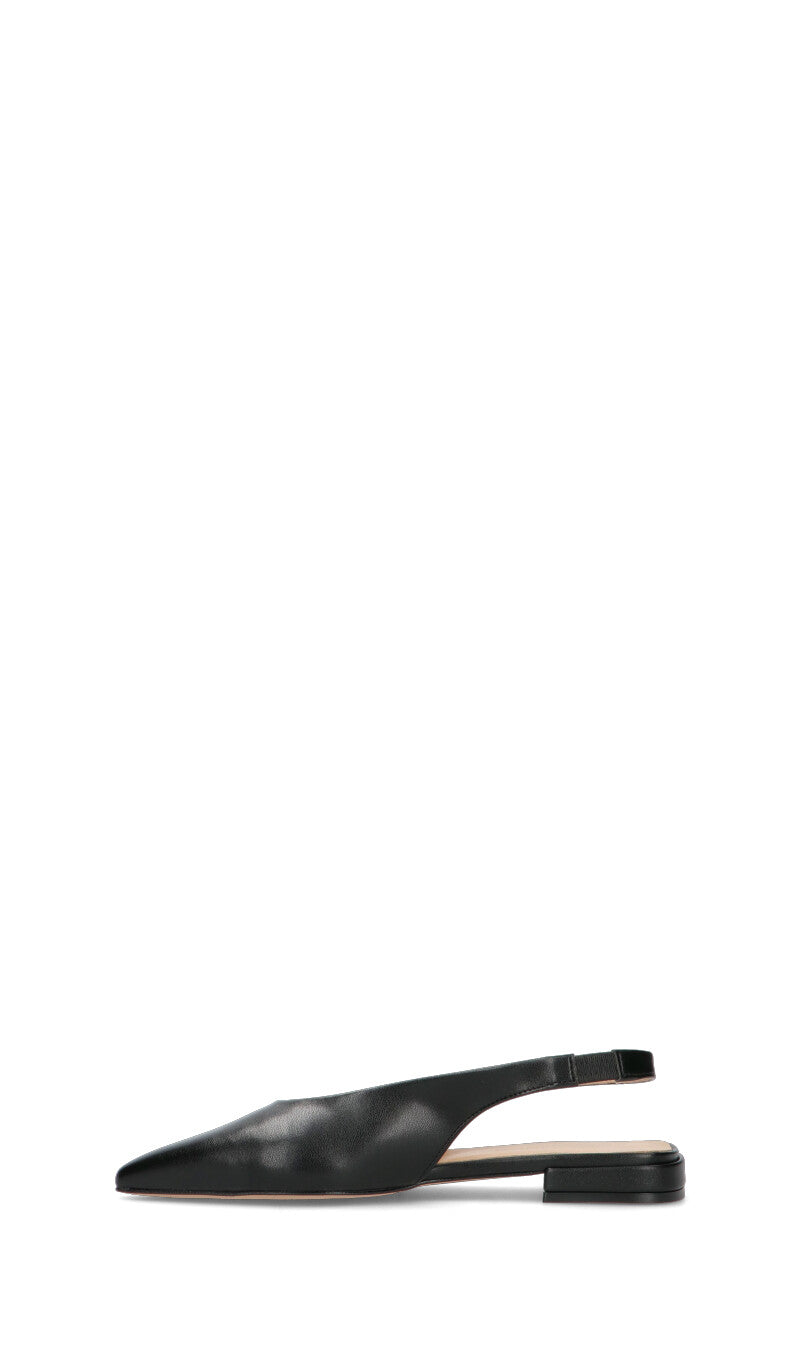 REBECCA VAN DIK Slingback donna nera