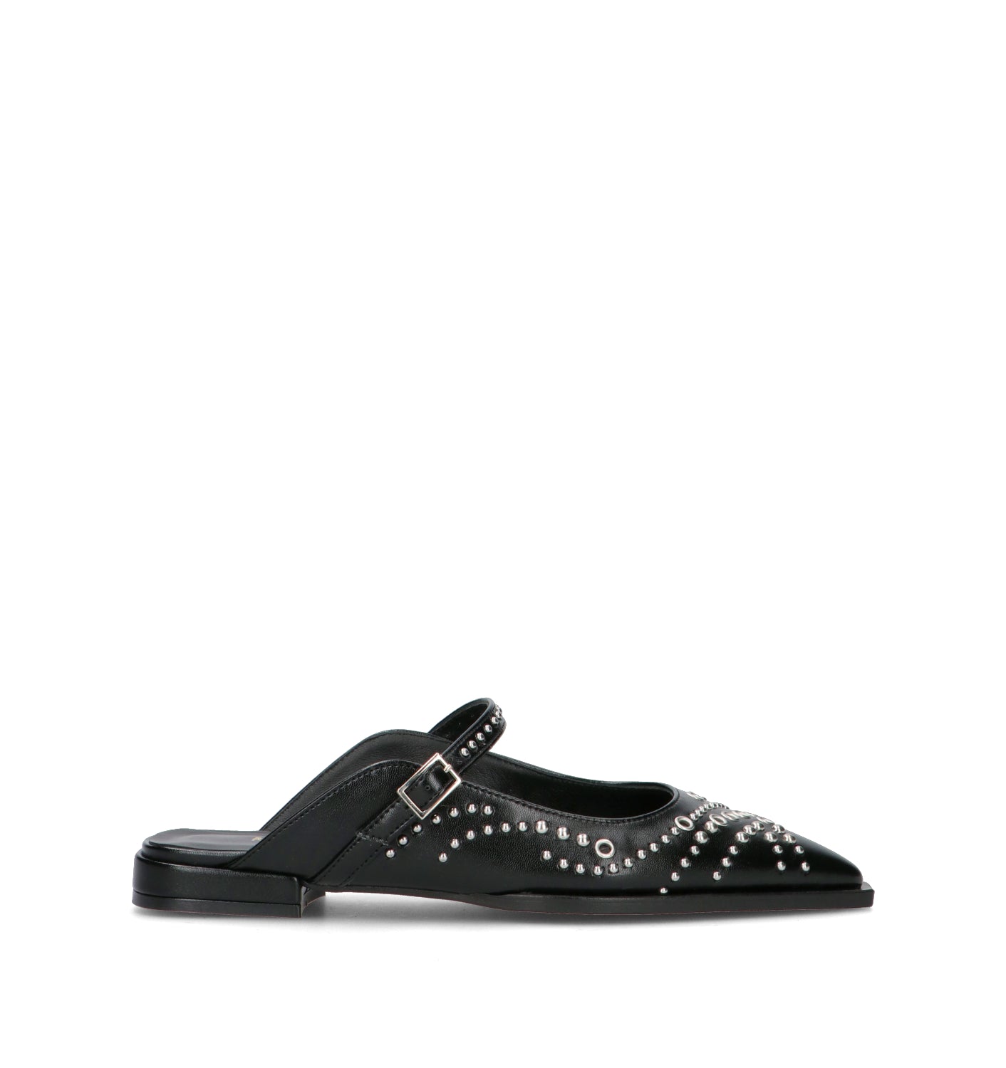 REBECCA VAN DIK Slingback donna nero