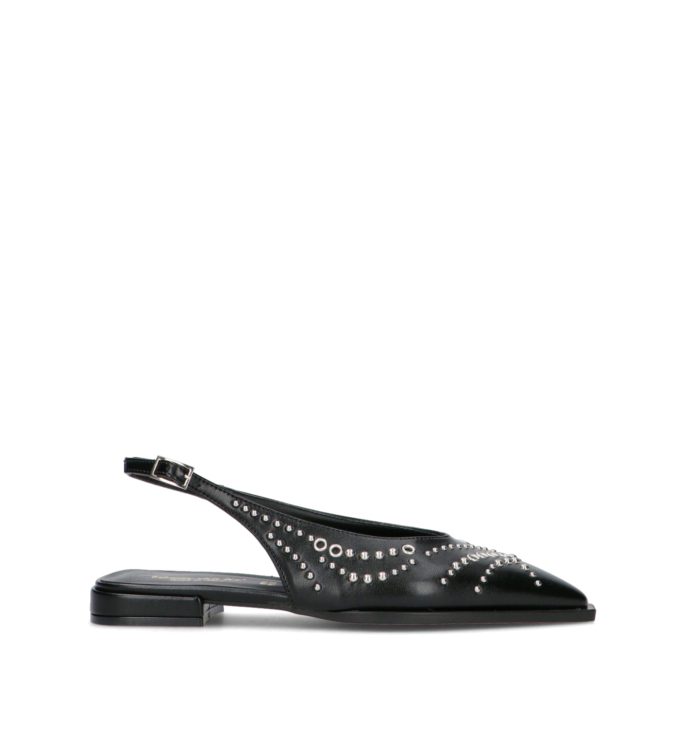 REBECCA VAN DIK Slingback donna nera