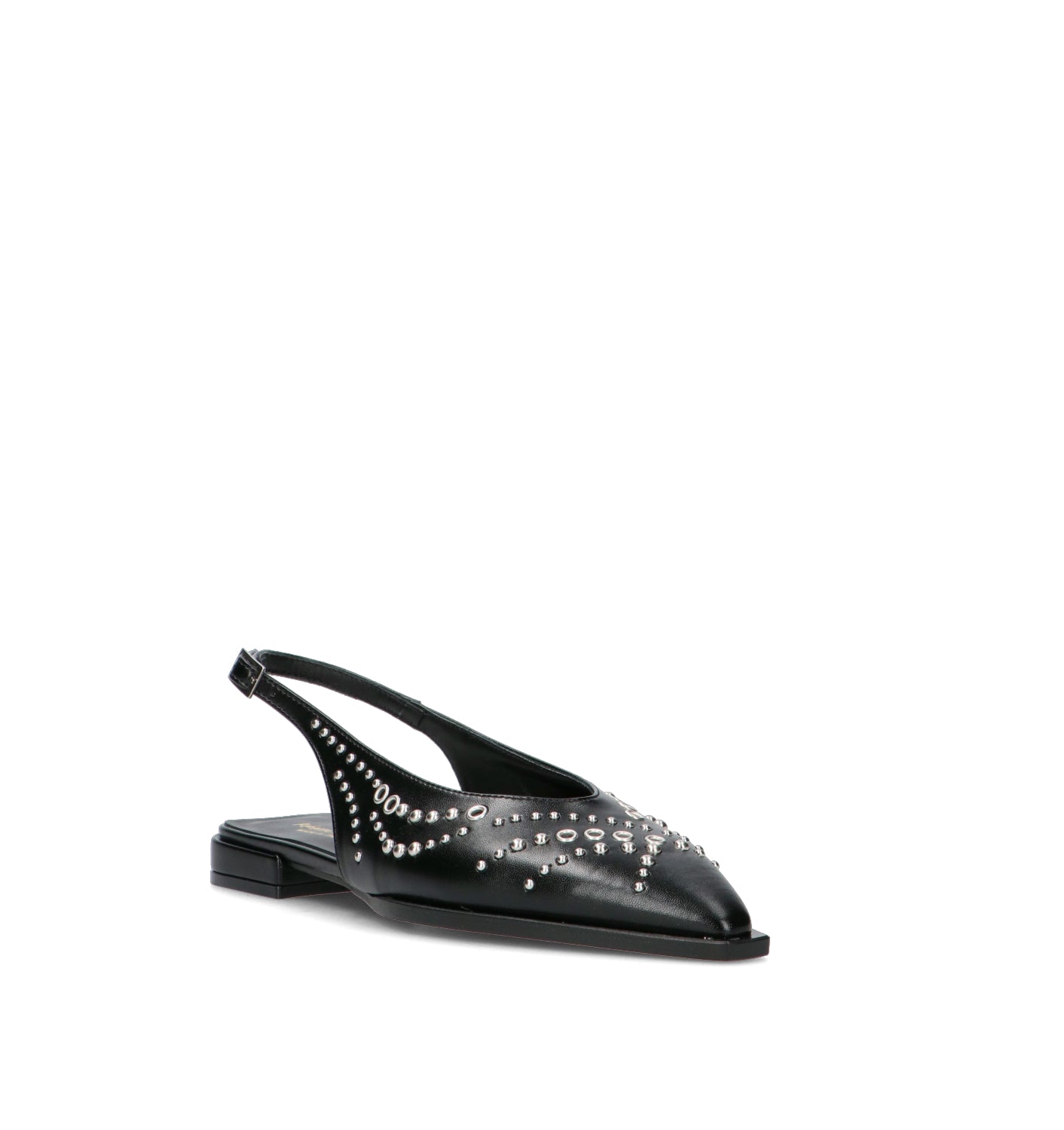REBECCA VAN DIK Slingback donna nera