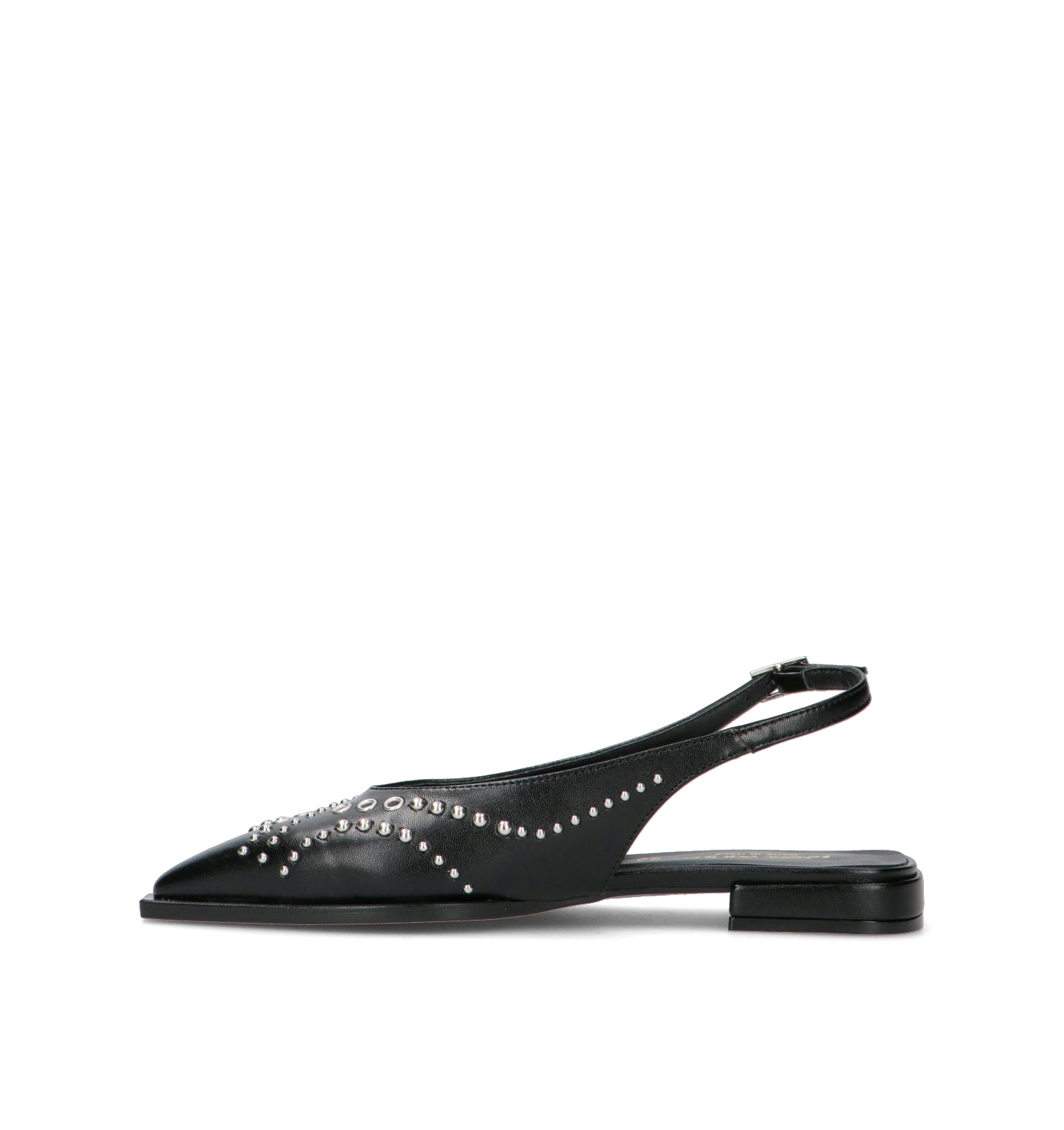 REBECCA VAN DIK Slingback donna nera