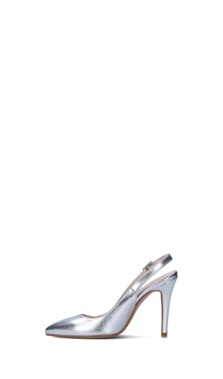 PERLAMARINA Slingback donna argento