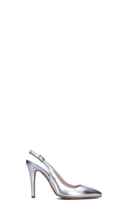 PERLAMARINA Slingback donna argento