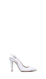 PERLAMARINA Slingback donna bianco