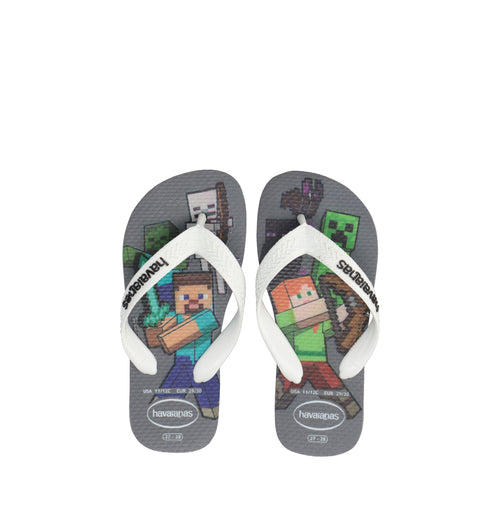 HAVAIANAS Ciabatta bimbo bianca/grigia