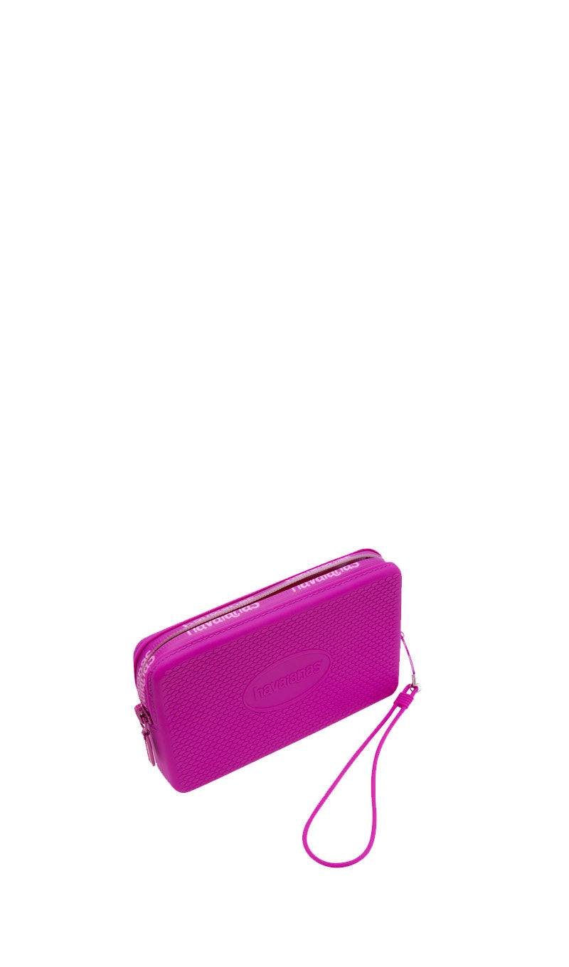 HAVAIANAS Pochette viola in silicone