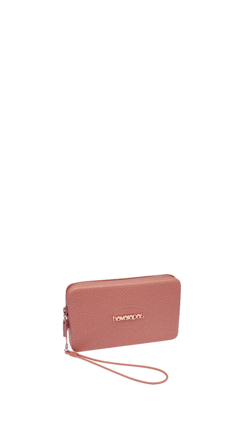HAVAIANAS Pochette rosa in silicone