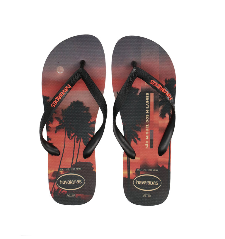 HAVAIANAS Ciabatta uomo nera