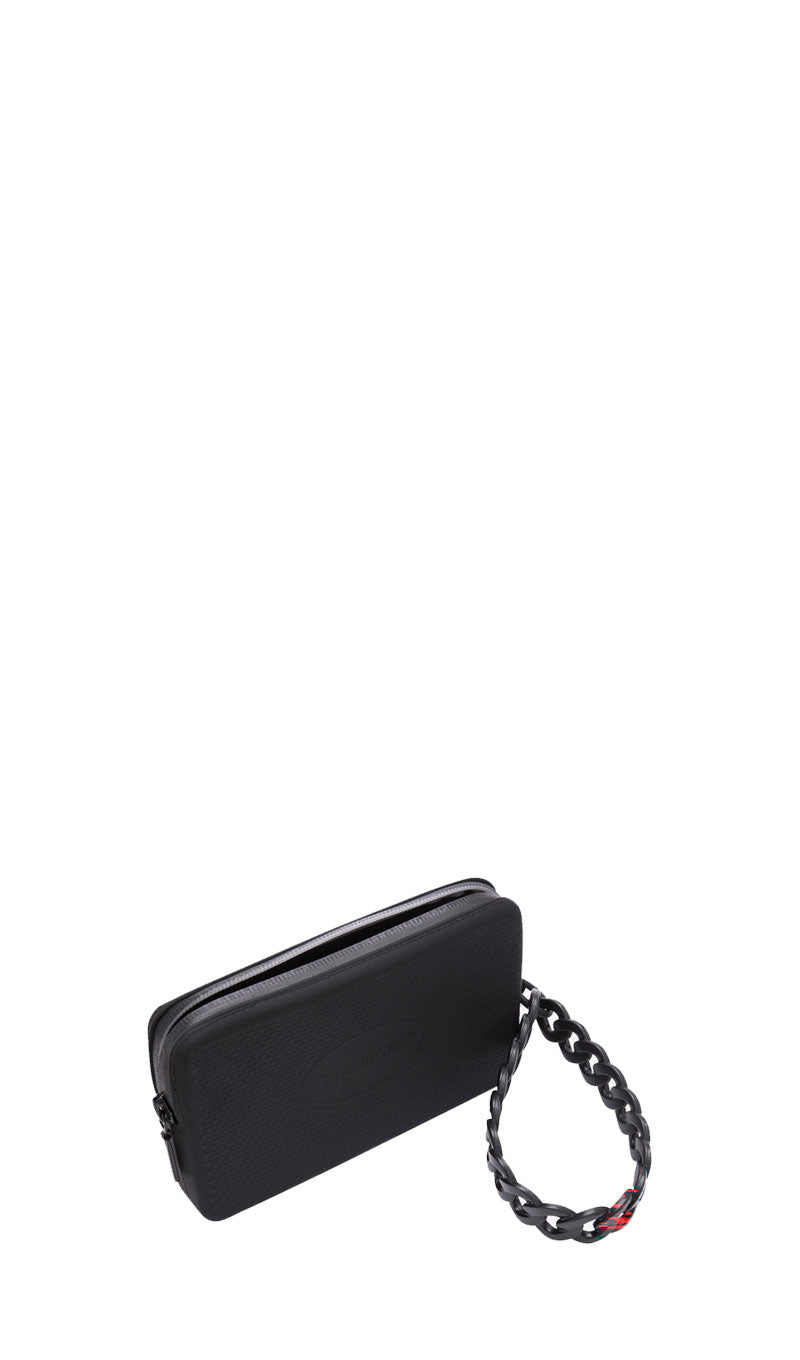 HAVAIANAS Pochette nera in silicone