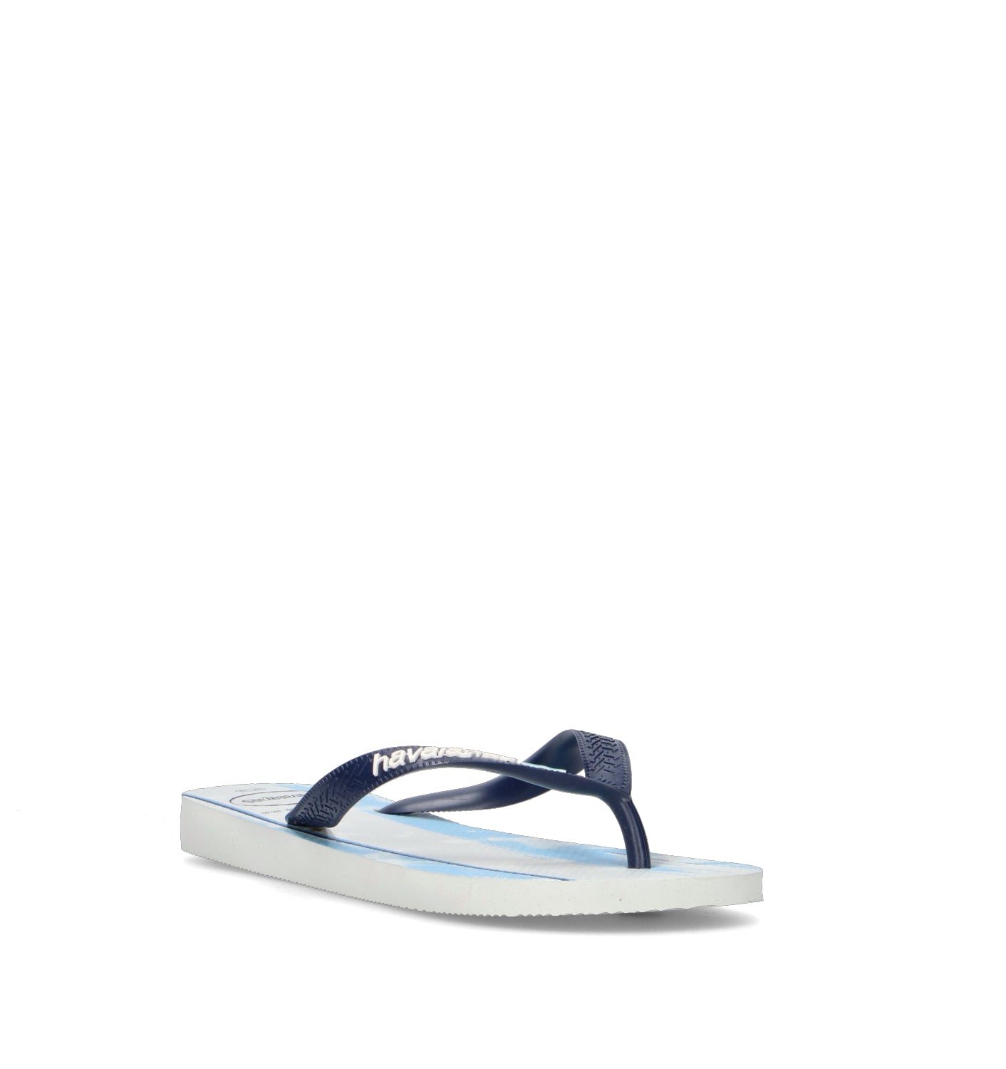 HAVAIANAS Ciabatta uomo bianca/blu