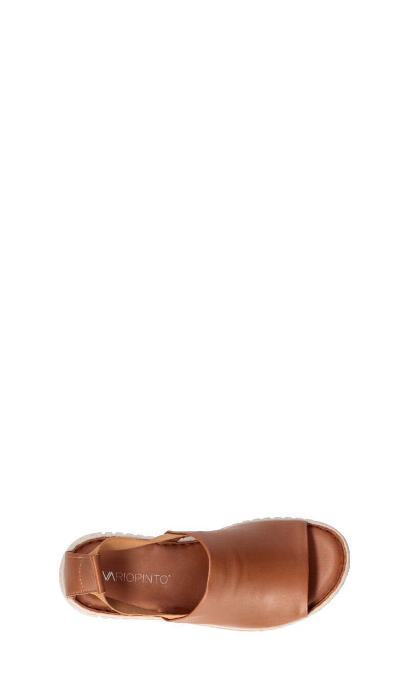 VARIOPINTO Sandalo donna cuoio in pelle