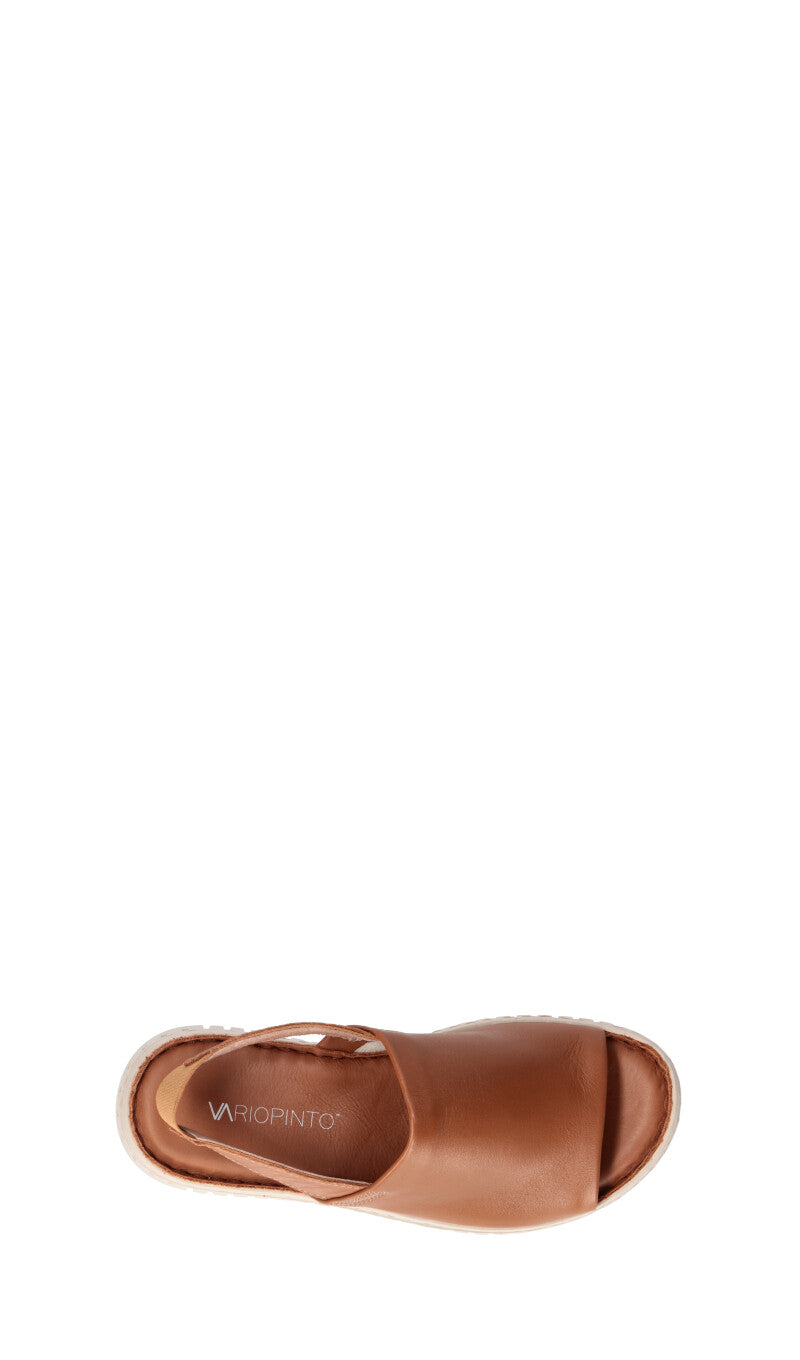 VARIOPINTO Sandalo donna cuoio in pelle