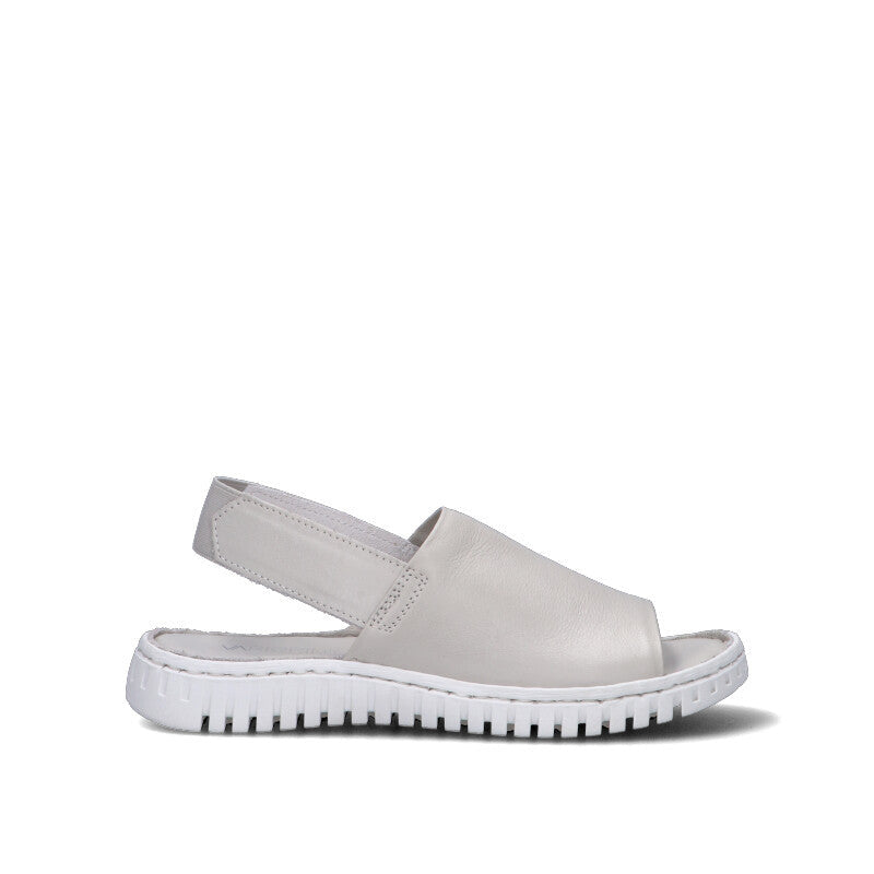 VARIOPINTO Sandalo donna bianco in pelle