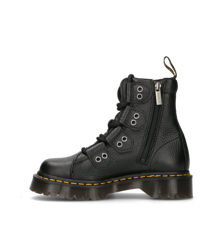 DR. MARTENS 1460 BEXT LTT Anfibio donna nero in pelle