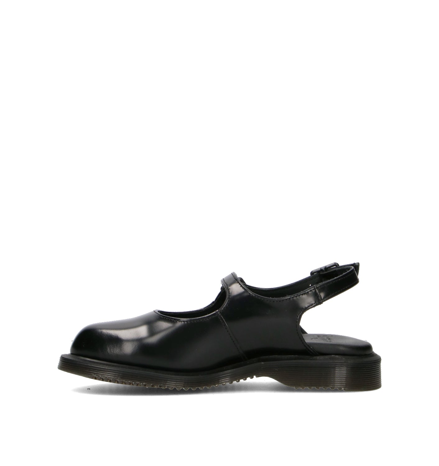 DR. MARTENS Slingback donna nera in pelle