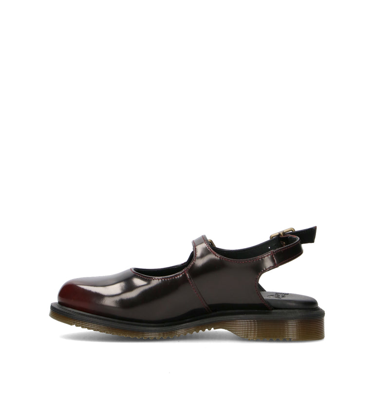 DR. MARTENS MADALINE Slingback donna bordeaux in pelle