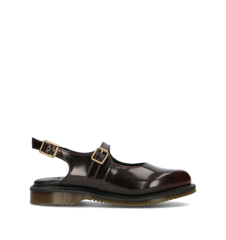 DR. MARTENS MADALINE Slingback donna bordeaux in pelle