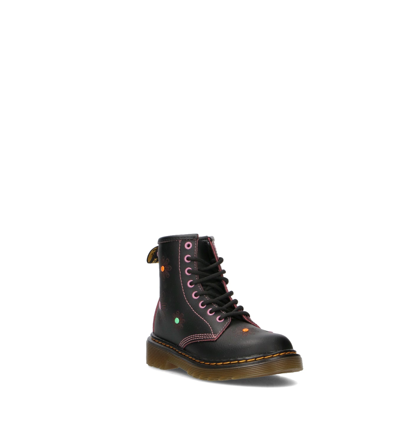 DR. MARTENS 1460 J Anfibio bimba nero in pelle