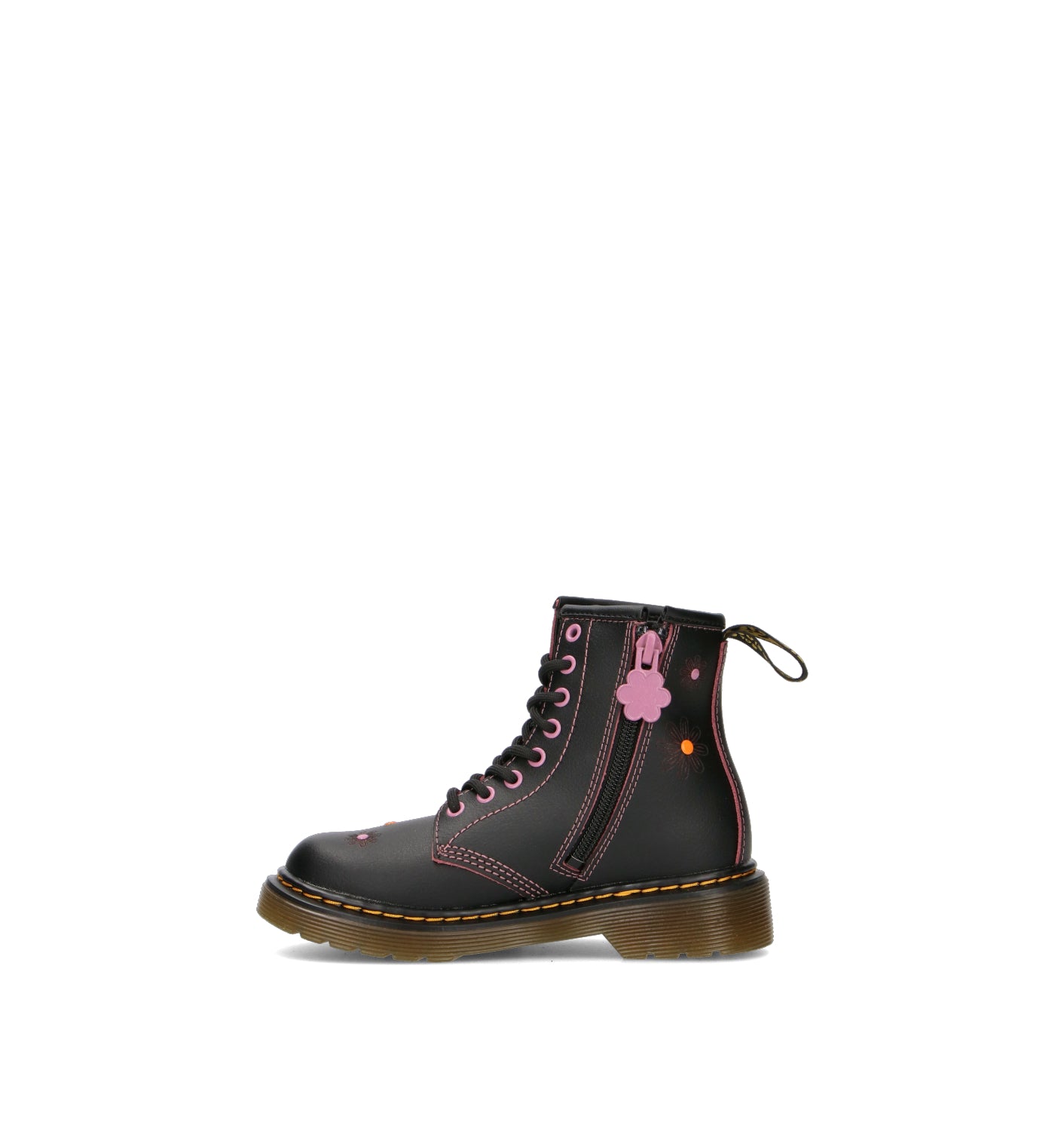 DR. MARTENS 1460 J Anfibio bimba nero in pelle