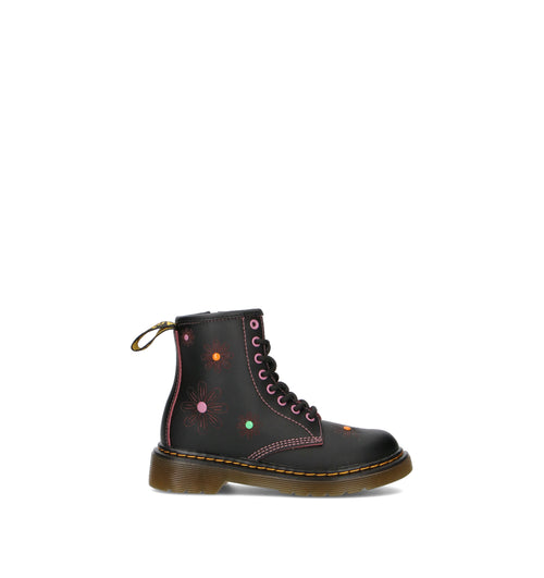 DR. MARTENS 1460 J Anfibio bimba nero in pelle