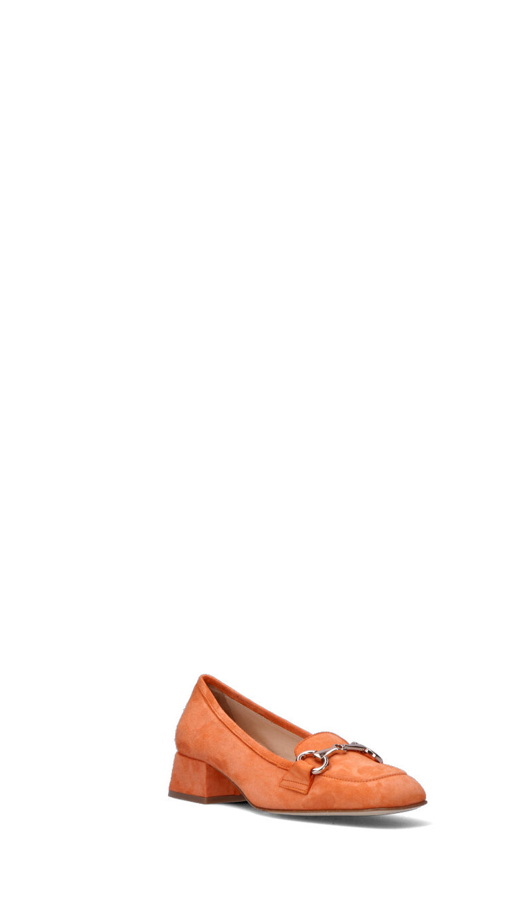 NOUVELLE FEMME Decollete donna arancio in suede