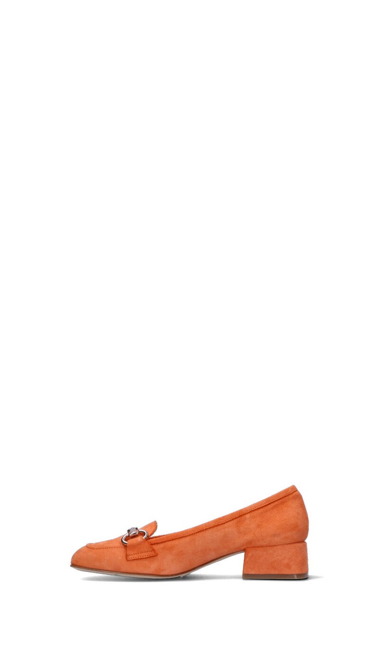 NOUVELLE FEMME Decollete donna arancio in suede