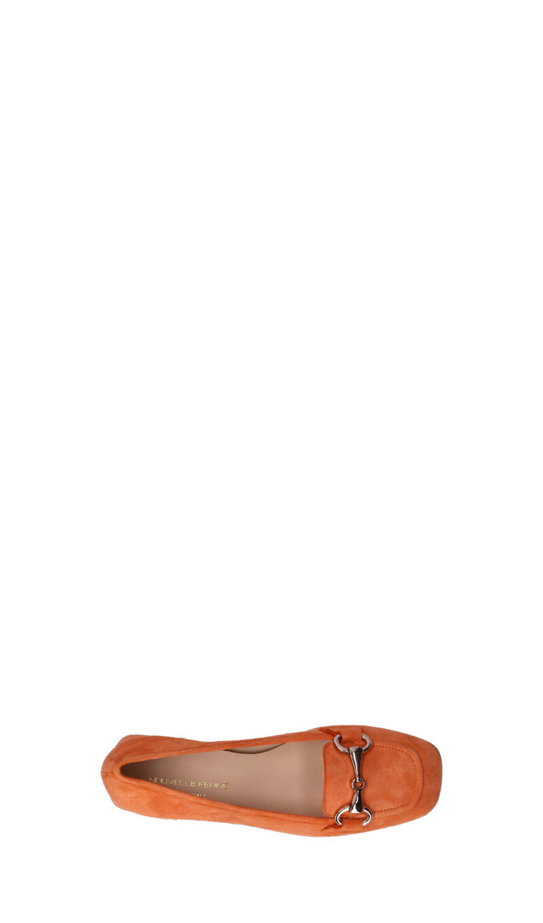 NOUVELLE FEMME Decollete donna arancio in suede