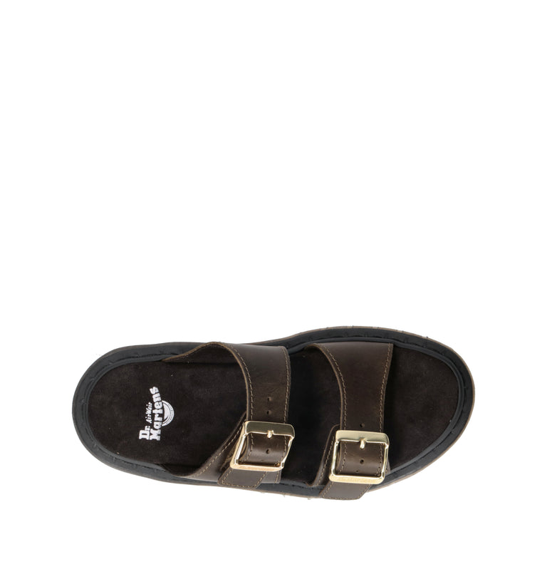 DR. MARTENS JOSEF Ciabatta donna oliva in pelle