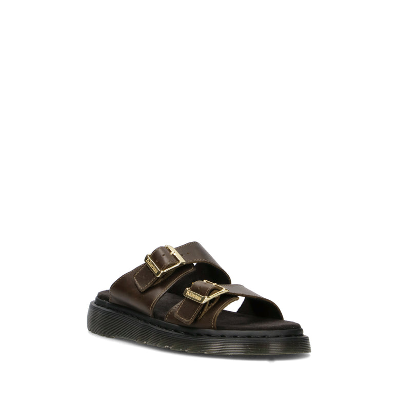 DR. MARTENS JOSEF Ciabatta uomo oliva in pelle