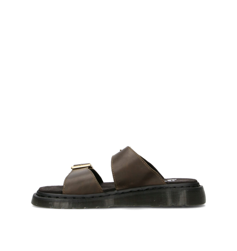DR. MARTENS JOSEF Ciabatta uomo oliva in pelle