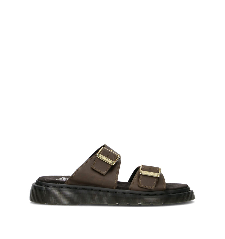 DR. MARTENS JOSEF Ciabatta uomo oliva in pelle