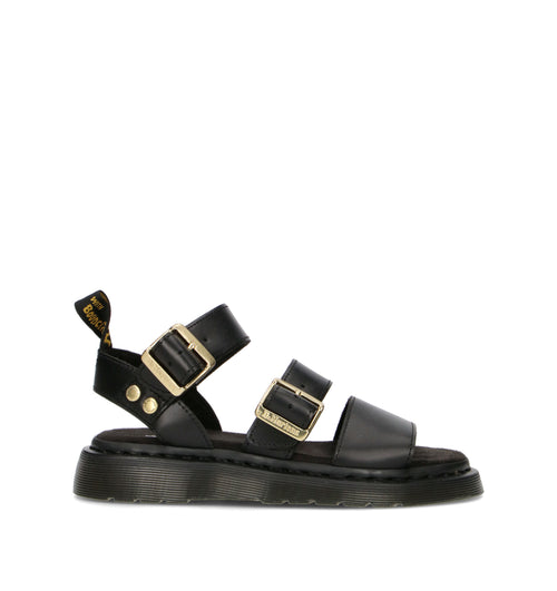 DR. MARTENS GRYPHON Sandalo donna nero in pelle