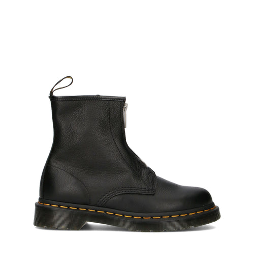 DR. MARTENS Anfibio donna nero in pelle