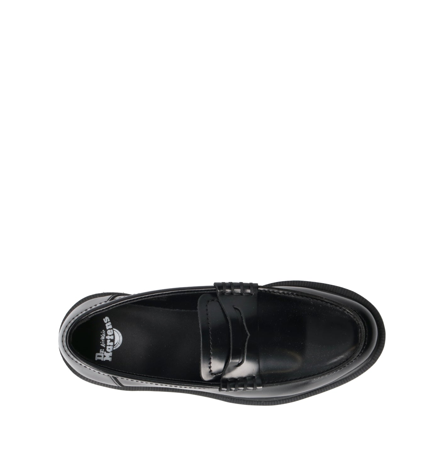 DR. MARTENS Mocassino donna nero in pelle