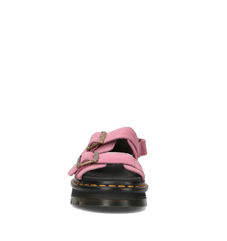 DR. MARTENS ZEBZAG SANDAL Sandalo donna rosa in suede