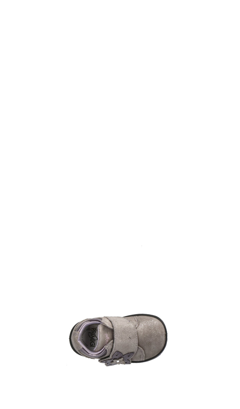 PRIMIGI Polacchino bimba grigio in pelle