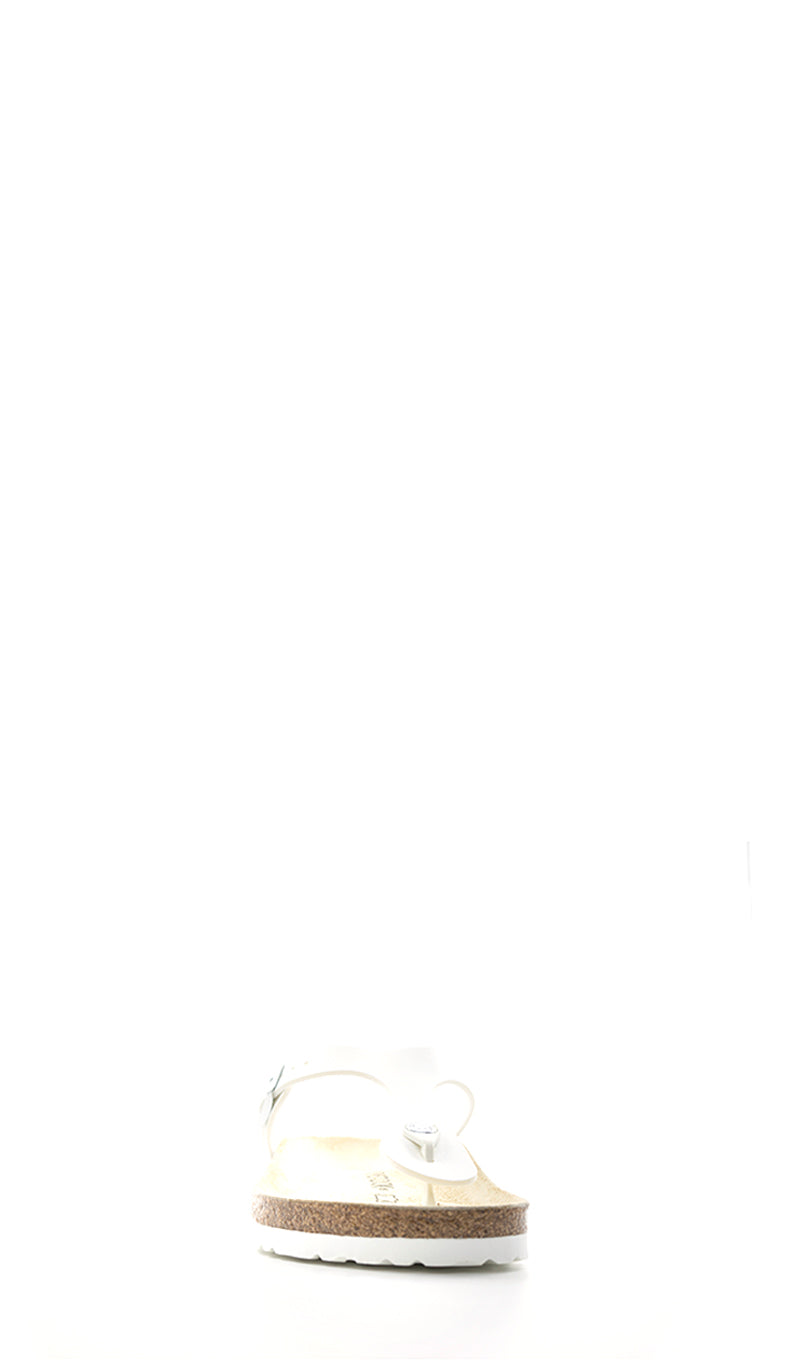BIRKENSTOCK GIZEH Ciabatta donna bianca in pelle