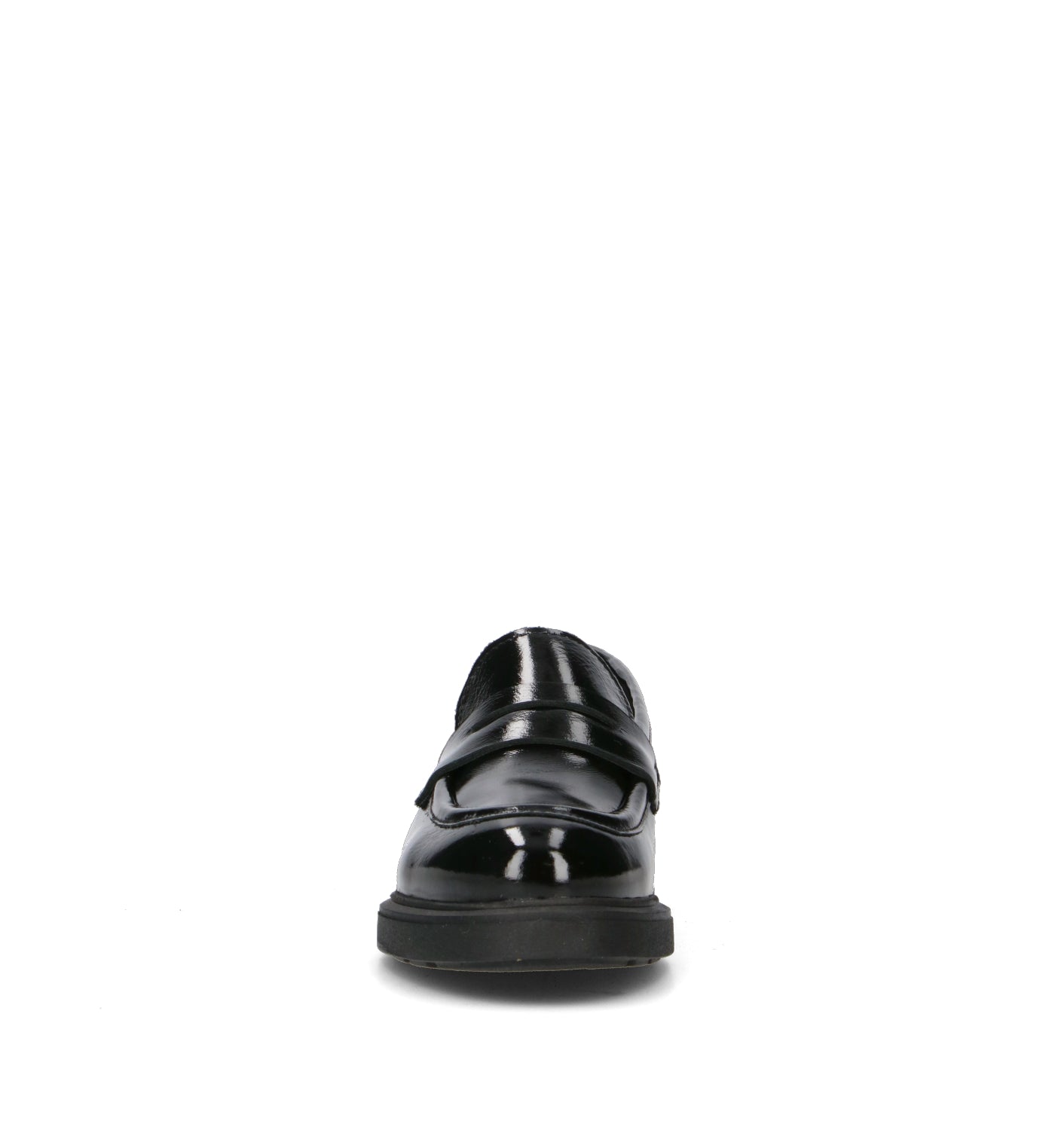 ROSA E ROSA Mocassino donna nero in pelle