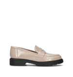 ROSA E ROSA Mocassino donna beige in pelle