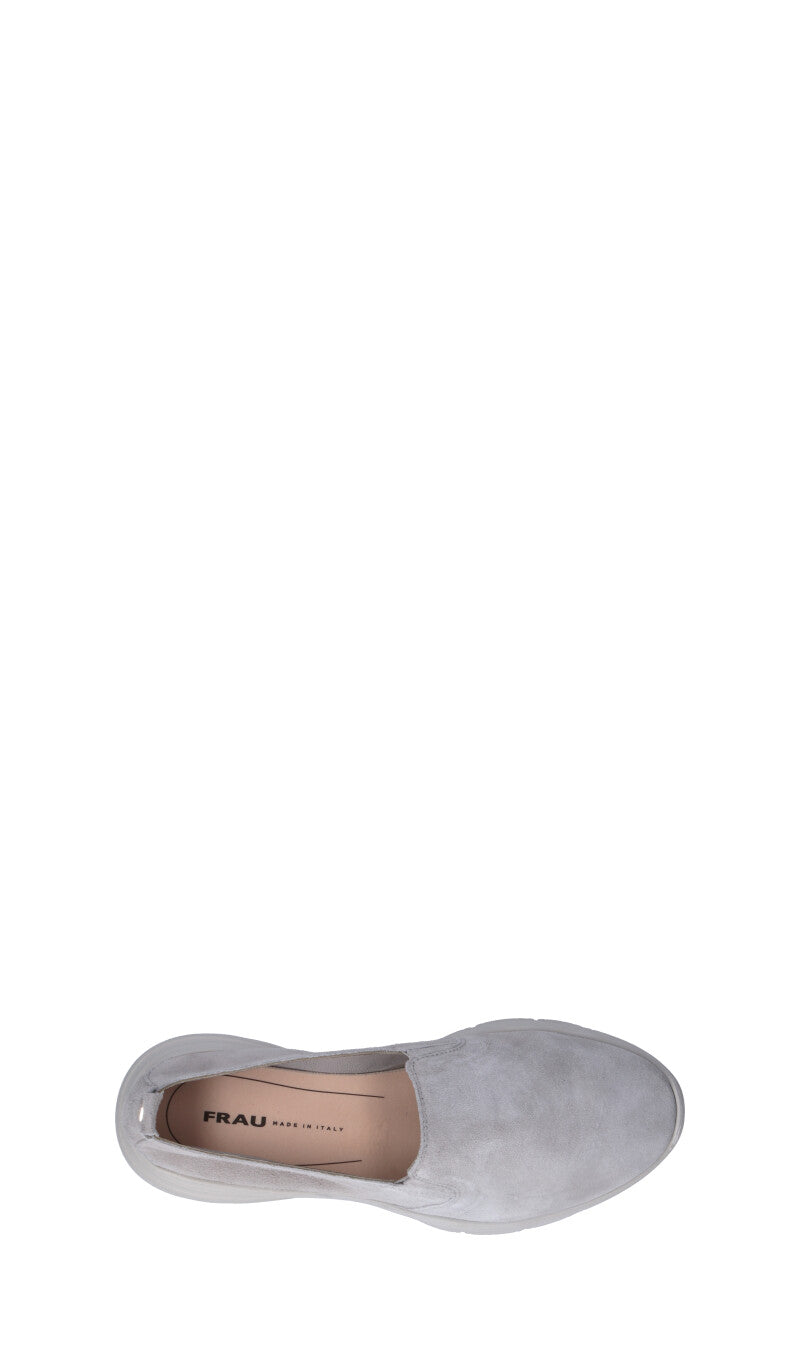 FRAU Mocassino donna grigio in suede