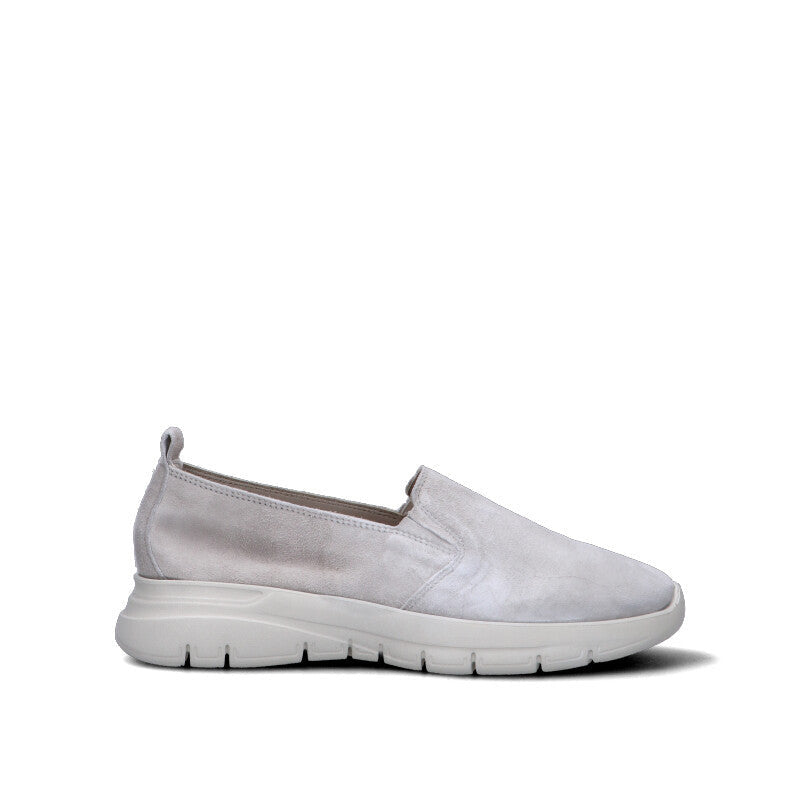 FRAU Mocassino donna grigio in suede