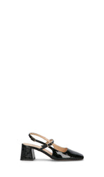 REBECCA VAN DIK Slingback donna nera