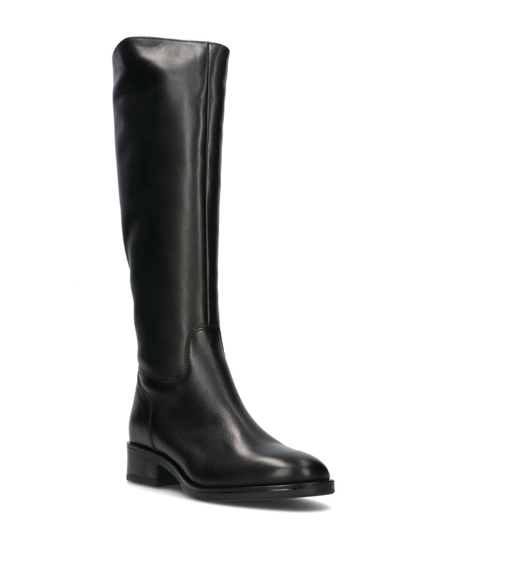 ROBERTA GINEPRI Stivale donna nero in pelle