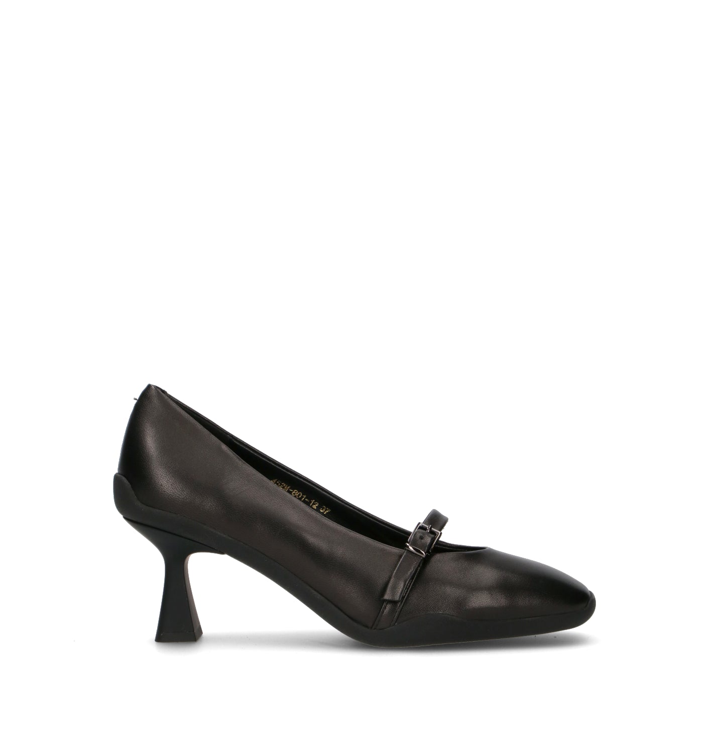 EMANUELLE VEE Décolleté donna nero in pelle