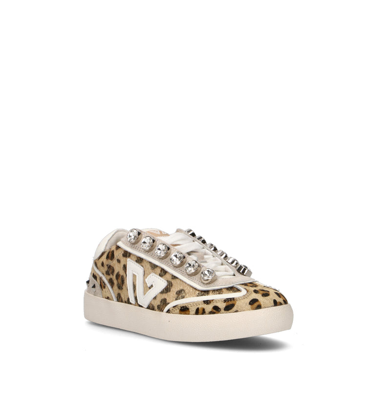 EMANUELLE VEE Sneaker donna maculata in cavallino