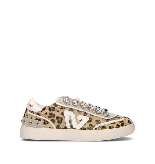 EMANUELLE VEE Sneaker donna maculata in cavallino