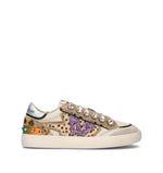EMANUELLE VEE Sneaker donna multicolor in pelle
