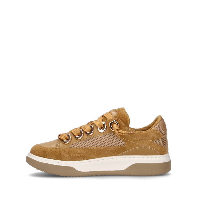 EMANUELLE VEE Sneaker donna cammello